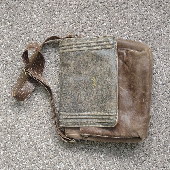 Renzo Costa leather bag - Picture 1 of 5